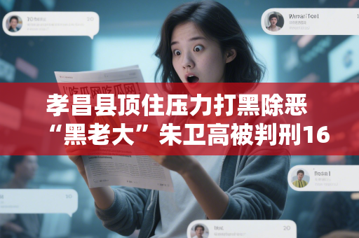 孝昌县顶住压力打黑除恶 “黑老大”朱卫高被判刑16年